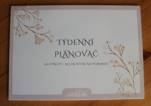 Týdenní plánovač hodinový - bez prostoru na poznámky